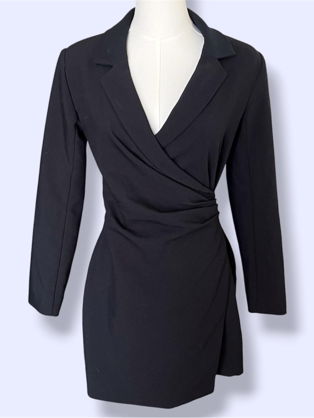 Abercrombie & Fitch Wrap-Front Blazer Dress